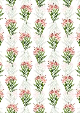 Floral Oleander Pattern
