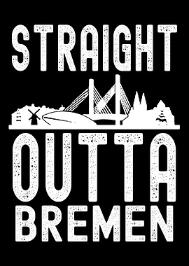 Bremen Weser skyline