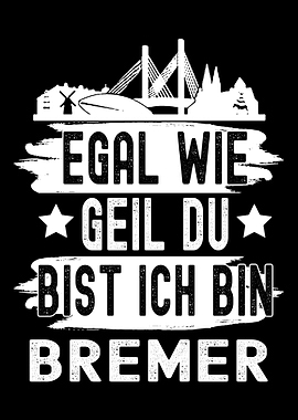 Bremen Weser skyline