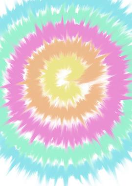Pastel Tie Dye Glam 1