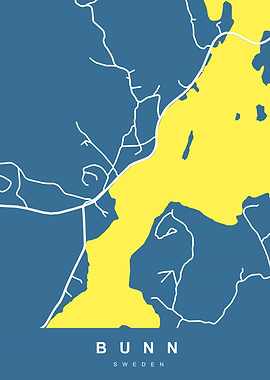 BUNN Map SWEDEN