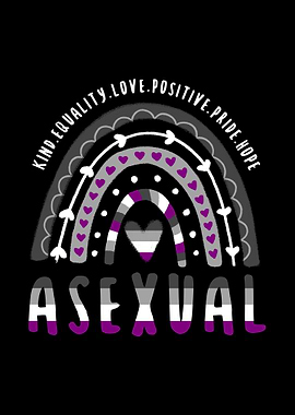 Asexual Quote Rainbow