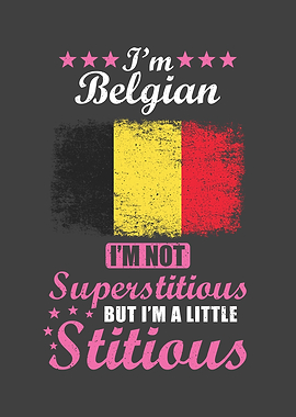 Belgian Gift Funny Saying