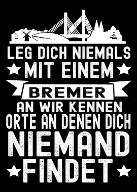 Bremen Weser skyline