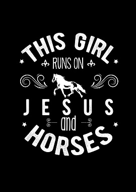 This Girl Runs On Jesus