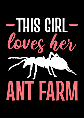 This Girl Loves Her Ants