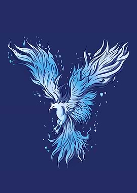 Blue phoenix