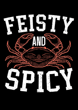 Feisty And Spicy Crab