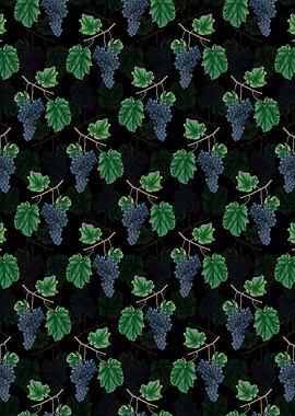 Lacrima Grapes Pattern