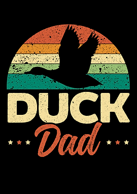 Duck Dad Duckling Duck