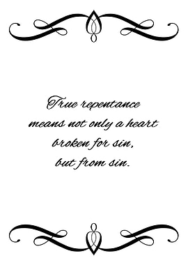 True Repentance ODB
