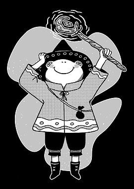 Frog Magician Wizard