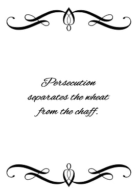 Persecution Wheat ODB