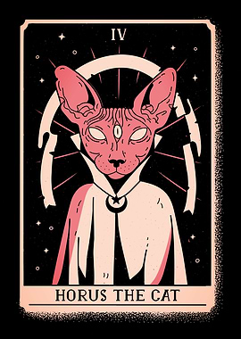 Tarot Cat Magician Wizard