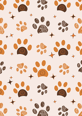 Positive paw prints