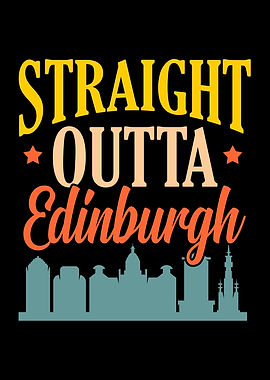 Edinburgh Skyline Gift