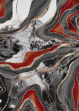 Liquid Marble Agate 13