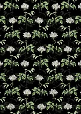 Elderflower Tree Pattern