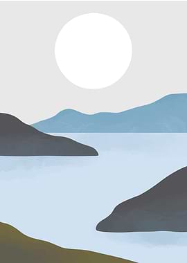 Beautiful Sun Hills lake