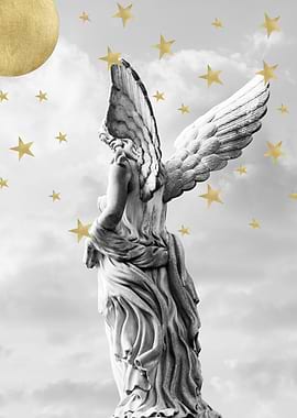 BW Marble Angel Moon 1