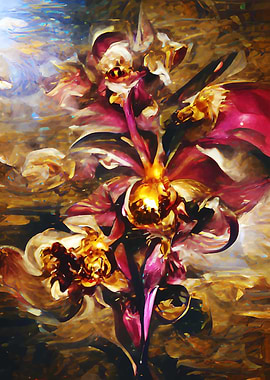 Orchid blossoms