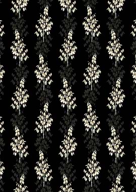 Black Adams Needle Pattern