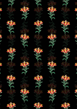 Red Speckled Alstromeria