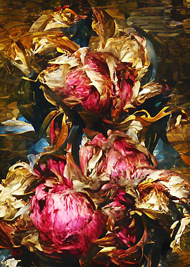 Peony blossoms