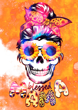 blessed mama pop art