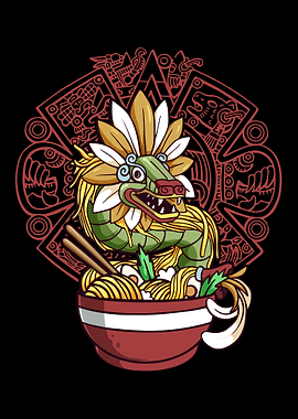 Quetzalcoatl Ramen Noodles
