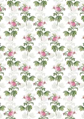 Pink Agatha Rose Pattern