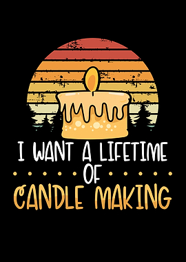 A lifetime of candle makin