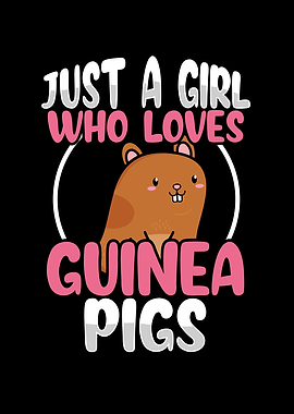 A girl who loves guinea