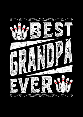 Best Grandpa Bowling