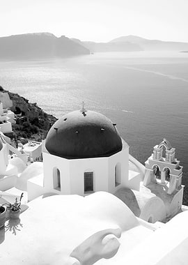 Santorini Oia Bliss BW 2