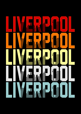 Liverpool UK Flag Gift