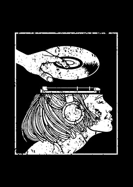 Vinyl Record DJ Turntable