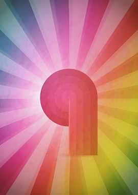 Retro letter Q
