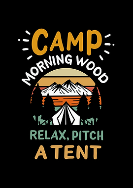 Camp Morning Wood