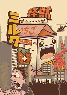 Kaiju Strawberry Milk