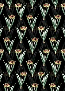 Floral Knysna Lily Pattern