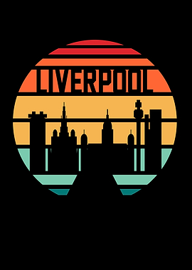 Liverpool City Skyline