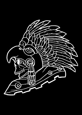 Aztec Eagle Warrior Mayan