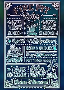 Funny Fire Pit Rules