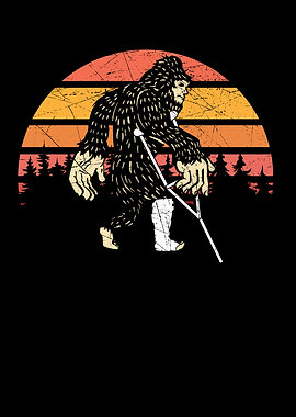 Injured Bigfoot Broken Leg