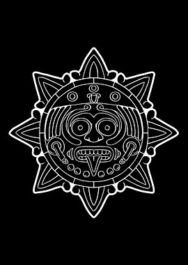 Aztec Sun Stone Aztec Sun