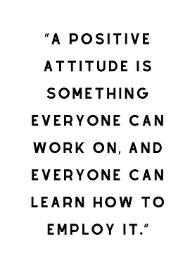 Positive Attitude Quotes