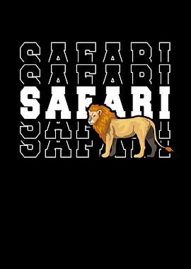 Safari lion