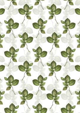 Floral Witch Hazel Pattern