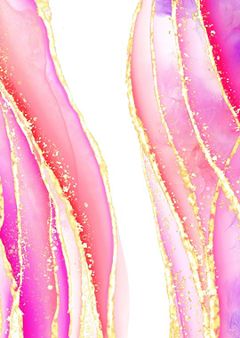 Sparkling Pink Agate 14